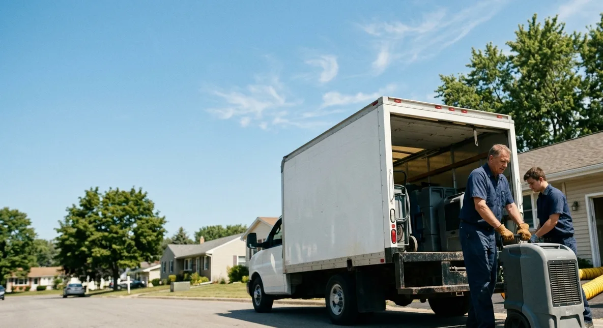 Water Damage Cleanup in Cayuga, IN near me